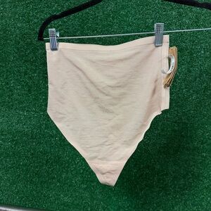 SKIMS Cream High-Waist thong